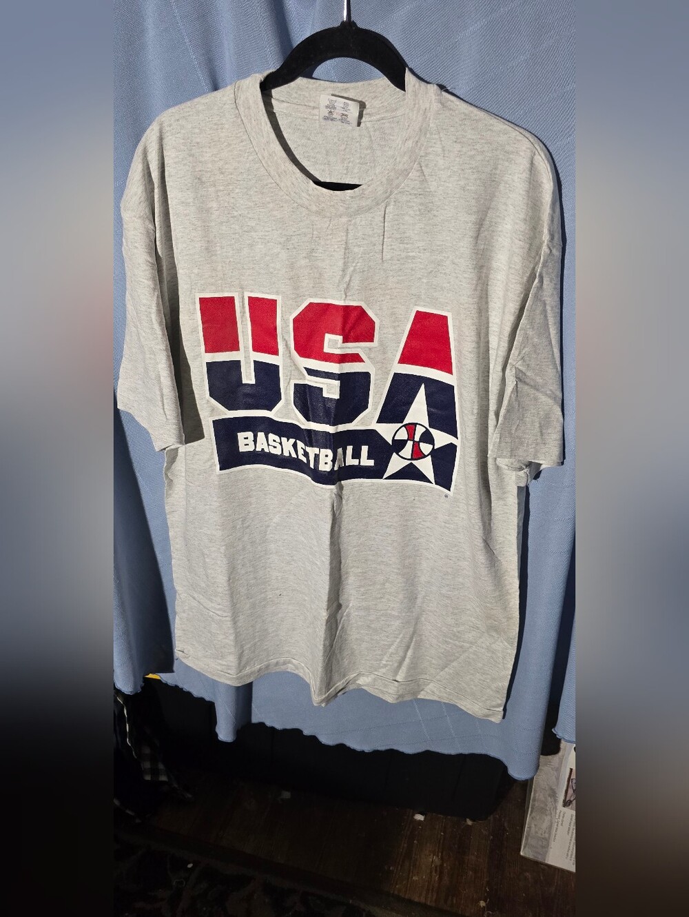 Champion USA Basketball Crewneck Tee